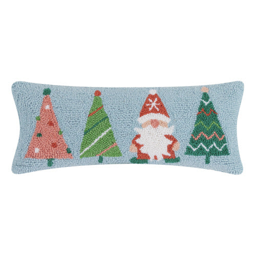 GNOME AND TREE HOOK PILLOW