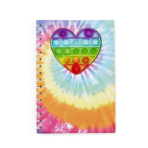 Heart Rainbow Popper Notebook (80 lined pages) Popper -