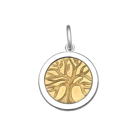TREE OF LIFE GOLD CENTER SMALL