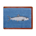 Bone Fish NEEDLEPOINT WALLET