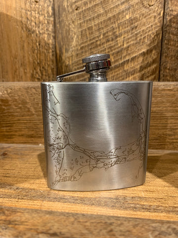 Cape Cod Flask silver